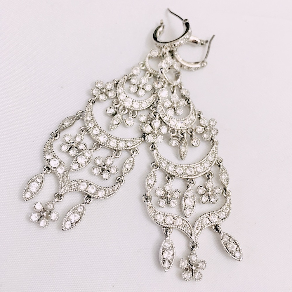 MONET Victorian Style Drop Earrings